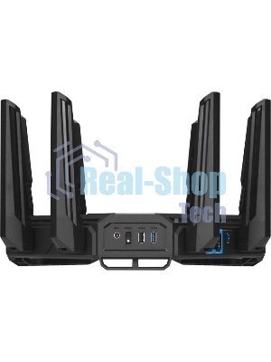 Маршрутизатор ASUS GT-BE19000, черный/красный, 90IG0850-MO9A0V