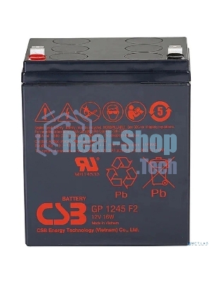 Батарея для ИБП CSB GP 1245 F2 (12V16W) 12В