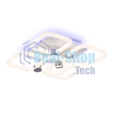 Потолочный светодиодный светильник FA3861/4+1 WH белый 70W 3000K-6400K+RGB 400*400*115 (ПДУ РАДИО 2.4G)