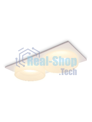 Светильник Ambrella light TN1317/2 SWH/FR белый песок/белый матовый GU5.3 182*92*45