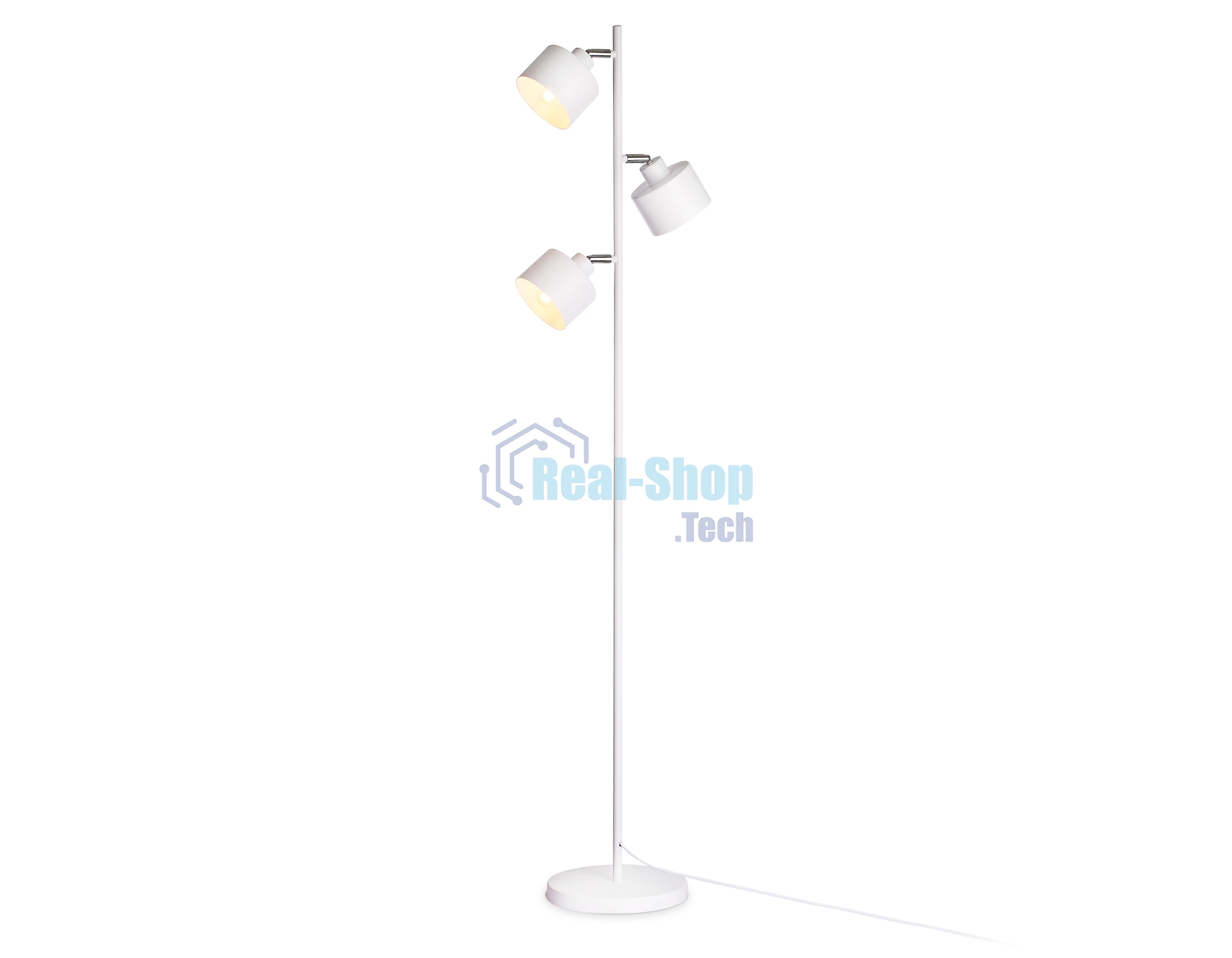 Светильник Ambrella light TR8154/3 WH белый E27*3 max 40W D370*1530