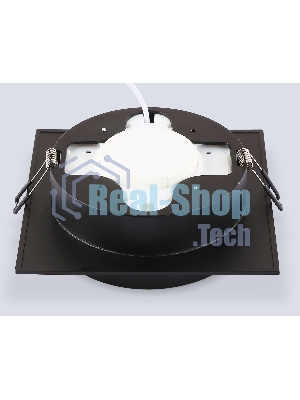 Светильник встраиваемый TU5230 BK черный IP20 GX70 D150*150*52