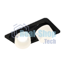 Комплект встраиваемого светильника Ambrella light XC7664085 SBK/FR черный песок/белый матовый MR16 GU5.3 (C7664, N7170)