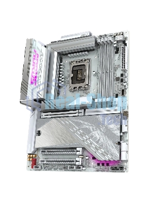 Материнская плата Gigabyte Z890 AORUS ELITE X ICE, LGA 1851, Intel Z890, 4xDDR5, 4xSATA, 5xM.2, 1xPCIe 5.0 x16, 1xPCIe 4.0 x4, 1xPCIe 4.0 x1, 1x 2.5Gb LAN, 4xUSB-A 3.2 Gen 1, 2xUSB-A 3.2 Gen 2, 4xUSB-A 2.0, 1xUSB-C (Thunderbolt 4), 2x3.5 мм, 7.1, ATX