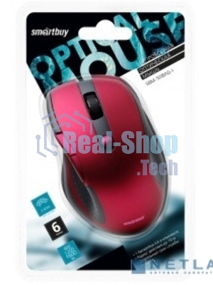 Мышь беспроводная Smartbuy 508 бордо SBM-508AG-I
