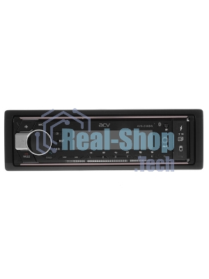 Автомагнитола ACV AVS-930BR, 1 DIN, Bluetooth, USB Type-A, AUX, пульт ДУ