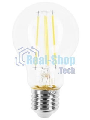 Лампа cветодиодная Gauss Filament А60 12W 1250lm 4100К Е27 LED 1/10/40