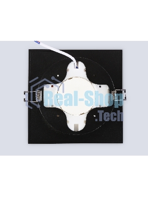 Светильник встраиваемый TU5230 BK черный IP20 GX70 D150*150*52