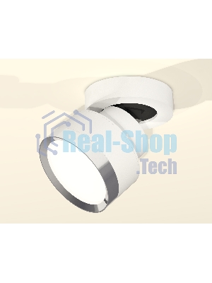 Светильник Ambrella Light XM8101003 SWH/PSL белый песок/серебро полированное GX53 (A2228, A2105, C8101, N8118)