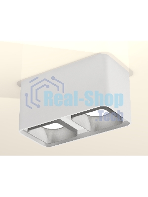 Светильник Ambrella Light XS7850003 SWH/SSL белый песок/серебро песок MR16 GU5.3 (C7850, N7703)