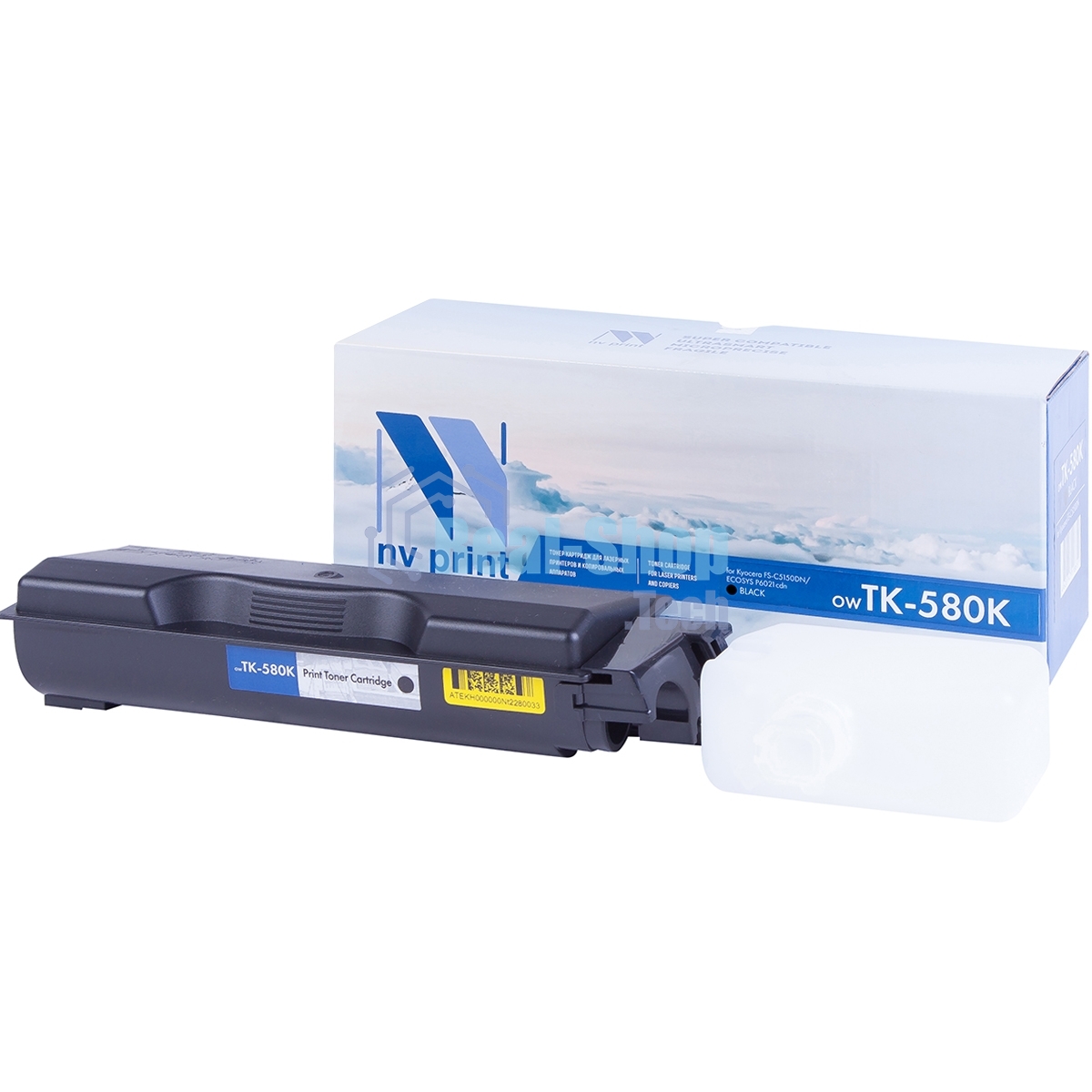 Картридж NVPrint совместимый Kyocera TK-580 черный для FS-C5150DN/ECOSYS P6021cdn (3500k)