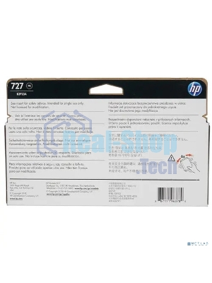 Картридж струйный HP 727 B3P23A черный для HP DJ T920/T1500 (130мл)