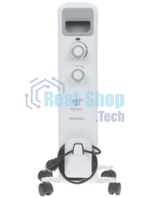 Радиатор масляный Royal Clima ROR-FR7-1500M 1500Вт белый/черный