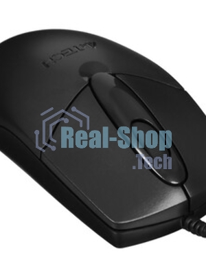 Мышь проводная A4Tech OP-720S черный, 1200 dpi, USB, кнопки - 3