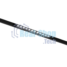 Трековый линейный светильник Ambrella light GL8075 BK черный IP20 9W 3000-6000K 220V 24° 220*25*41