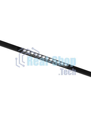 Трековый линейный светильник Ambrella light GL8075 BK черный IP20 9W 3000-6000K 220V 24° 220*25*41