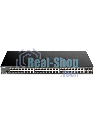 Коммутатор D-Link DGS-1250-52X/A1A 48G 4SFP+ управляемый