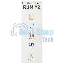 Накопитель SSD Digma Run Y2, 128Gb, SATA III, 2.5