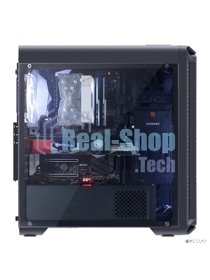 Компьютерный корпус ZALMAN I3, без БП, большое боковое окно, черный,ATX