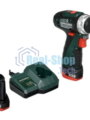 Дрель-шуруповерт Metabo PowerMaxx BS BL 12, 12 В, 2 Ач, 38 Нм, бесщеточный