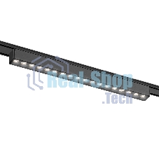 Светильник трековый светодиодный GV1416 BK черный IP20 18W 4200K 48V 24° 338*26*24