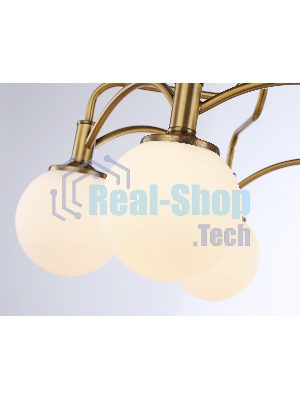 Светильник Ambrella light TR3212/5 GD/FR золото/белый матовый  E27*5 max 40W D560*302