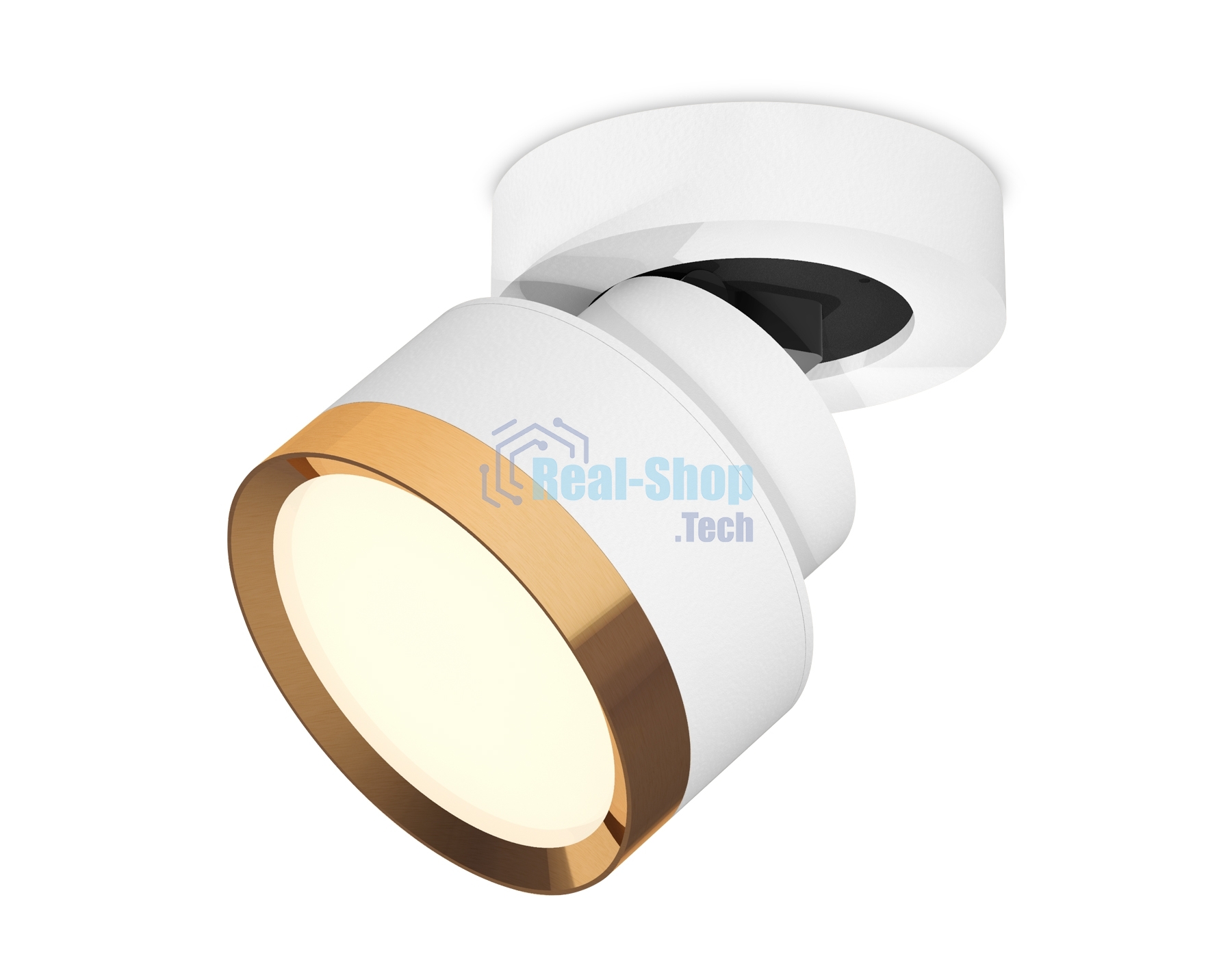 Светильник Ambrella Light XM8101004 SWH/PYG белый песок/золото желтое полированное GX53 (A2228, A2105, C8101, N8124)