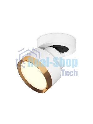 Светильник Ambrella Light XM8101004 SWH/PYG белый песок/золото желтое полированное GX53 (A2228, A2105, C8101, N8124)