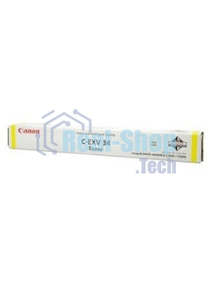 Картридж лазерный Canon C-EXV34Y желтый (16000 стр.) для Canon iR C9060/C9065/C9070