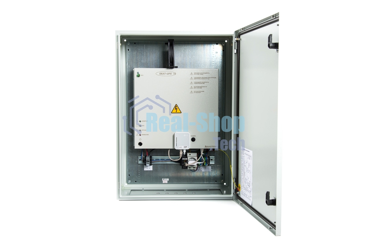 Источник бесперебойного питания 988 SKAT SMART UPS-1000 IP65 SNMP Wi-Fi, ИБП 220В 1000ВА синусоида 2 АКБ уличный