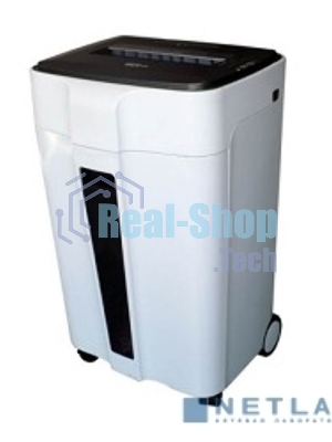 Шредер Office Kit S240 3.9x25 (секр.P-4)/фрагменты/22лист./40лтр./скрепки/скобы/пл.карты/CD