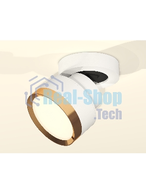 Светильник Ambrella Light XM8101004 SWH/PYG белый песок/золото желтое полированное GX53 (A2228, A2105, C8101, N8124)