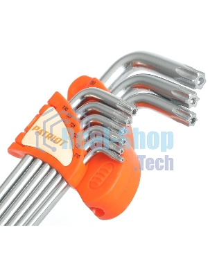Набор ключей PATRIOT SKТ-9EL, TORX, экстра длинные, T10-T50, CRV, 9 шт