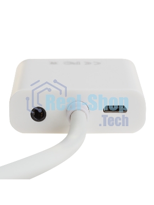 Переходник Rexant шт. HDMI - гн. VGA (провод) + 3. 5 мм Аудио с питанием
