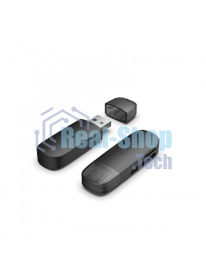Кард-ридер Vention CLGB0/черный/SD,SDHC,SDXC,TF,micro-SD,micro-SDXC,miсro-SDHC/USB 3.0/пластик