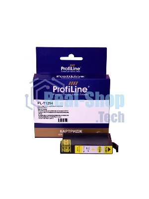 Картридж струйный ProfiLine PL-T1294 для принтеров Epson Stylus SX230/SX235/SX420/SX425/SX430/SX435/SX438/SX440/SX445/SX525/SX535/SX620/Stylus Office B42/BX305/BX320/BX525/BX535/BX625/BX630/BX635/BX925/BX935/WorkForce 7015/7515/7525 с чернилами Yellow