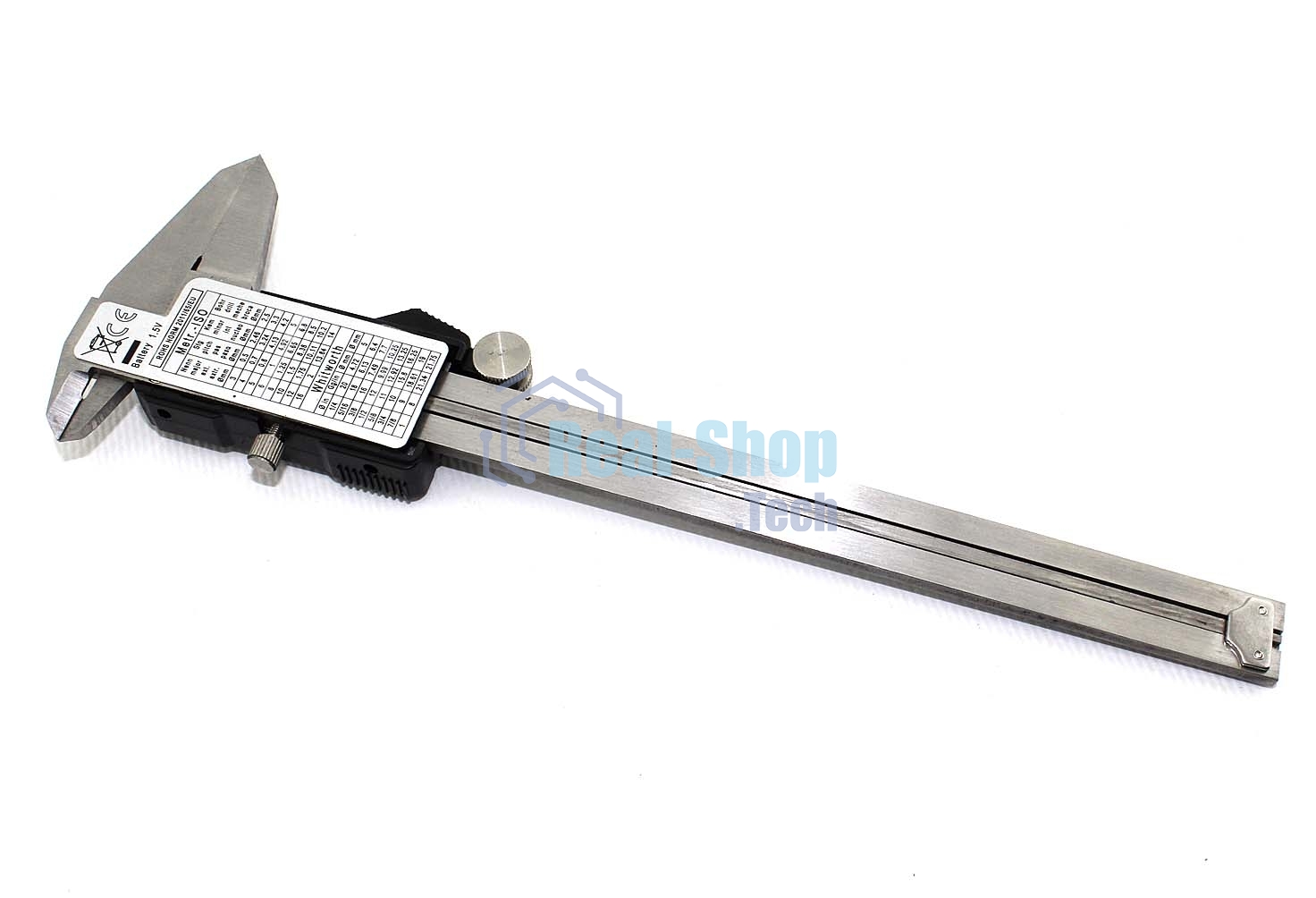 Цифровой штангенциркуль QST EXPRESS 0.01-150мм (Stainless Hardened) в Футляре