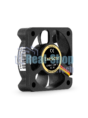 Вентилятор для корпуса ExeGate EX05010S3P-5 черный, 50 мм, 5500 об/мин, 33.5 дБ, 3 pin