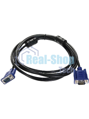 Кабель соединительный SVGA (15M/M) 3 м 2 фильтра TV-COM QCG120H-3M