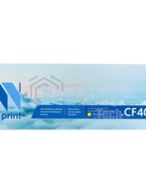Картридж лазерный NVPrint совместимый HP Laser Jet Pro M252, MFP M277 CF402A Yellow (1400k)