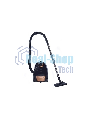 Пылесос Centek CT-2511 черный/желтый, 400/2000 Вт, уборка сухая, пылесборник мешок 2 л