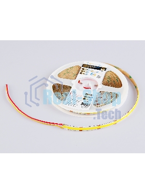 Светодиодная лента Ambrella light GS4901 COB 608Led/ 12W m/ 24V IP20 CCT 3000-6500K/ 5m*8mm*2.2mm (3 конт.)