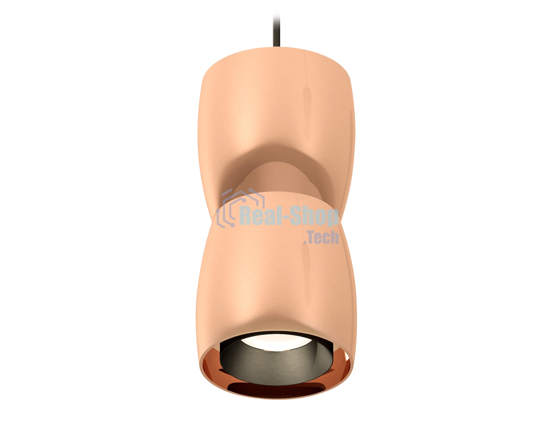 Светильник Ambrella Light XP1144010 PPG/SBK/PBK золото розовое полированное/черный песок/черный полированный MR16 GU5.3