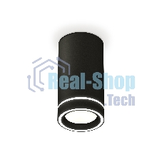 Светильник Ambrella Light XS8162004 SBK/FR черный песок/белый матовый GX53 (C8162, N8434)