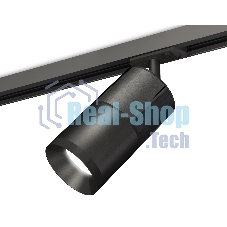 Светильник Ambrella light XT7402050 SBK/DCH/PBK черный песок/черный хром/черный полированный MR16 GU5.3