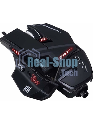 Мышь проводная Mad Catz R.A.T. 6+ черный, 12000 dpi, USB, кнопки - 11