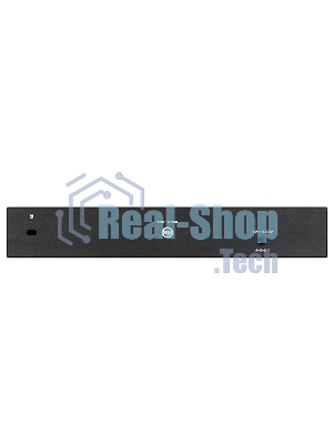 Коммутатор D-Link DGS-1210-10P/FL2A Управляемый L2 коммутатор с 8 портами 10/100/1000Base-T и 2 портами 1000Base-X SFP (8 портов PoE 802.3af/at, PoE бюджет 65 Вт)