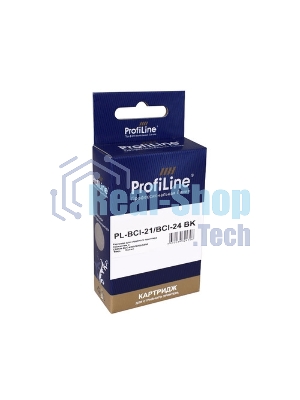 Картридж струйный ProfiLine PL-BCI-21 & BCI-24 для принтеров Canon BJC 4000/S200/S300 Black водн