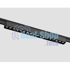 Светильник трековый светодиодный GV1416 BK черный IP20 18W 4200K 48V 24° 338*26*24