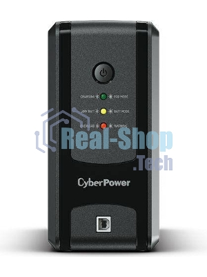 Источник бесперебойного питания CyberPower UT850EIG/850 ВА/425 Вт/USB/RJ-11/RJ-45/4 x IEC 320 C13 (компьютерная)